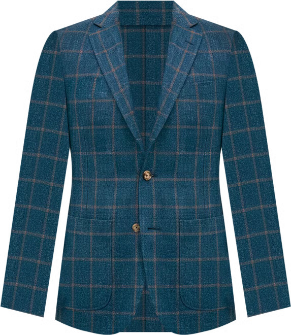 Classic Fit Wool-Linen Hopsack Sport Coat | Brooks Brothers