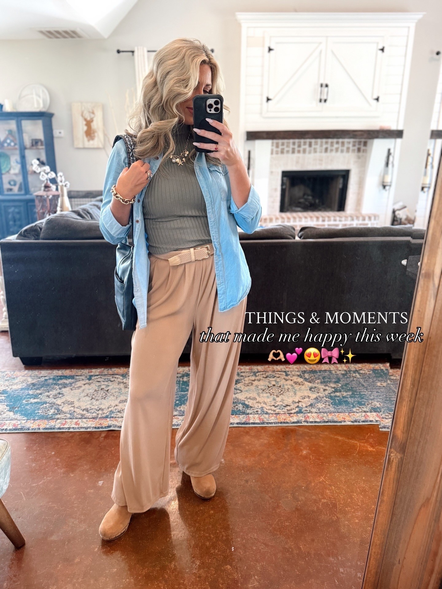 Things & Moments that made me happy this week as a 30+ wife & mom to 5. 🥰 Say, “HAPPY” below and I’ll send you a DM to shop!🛍️ #happylife #springfinds #femininestyle #over30style