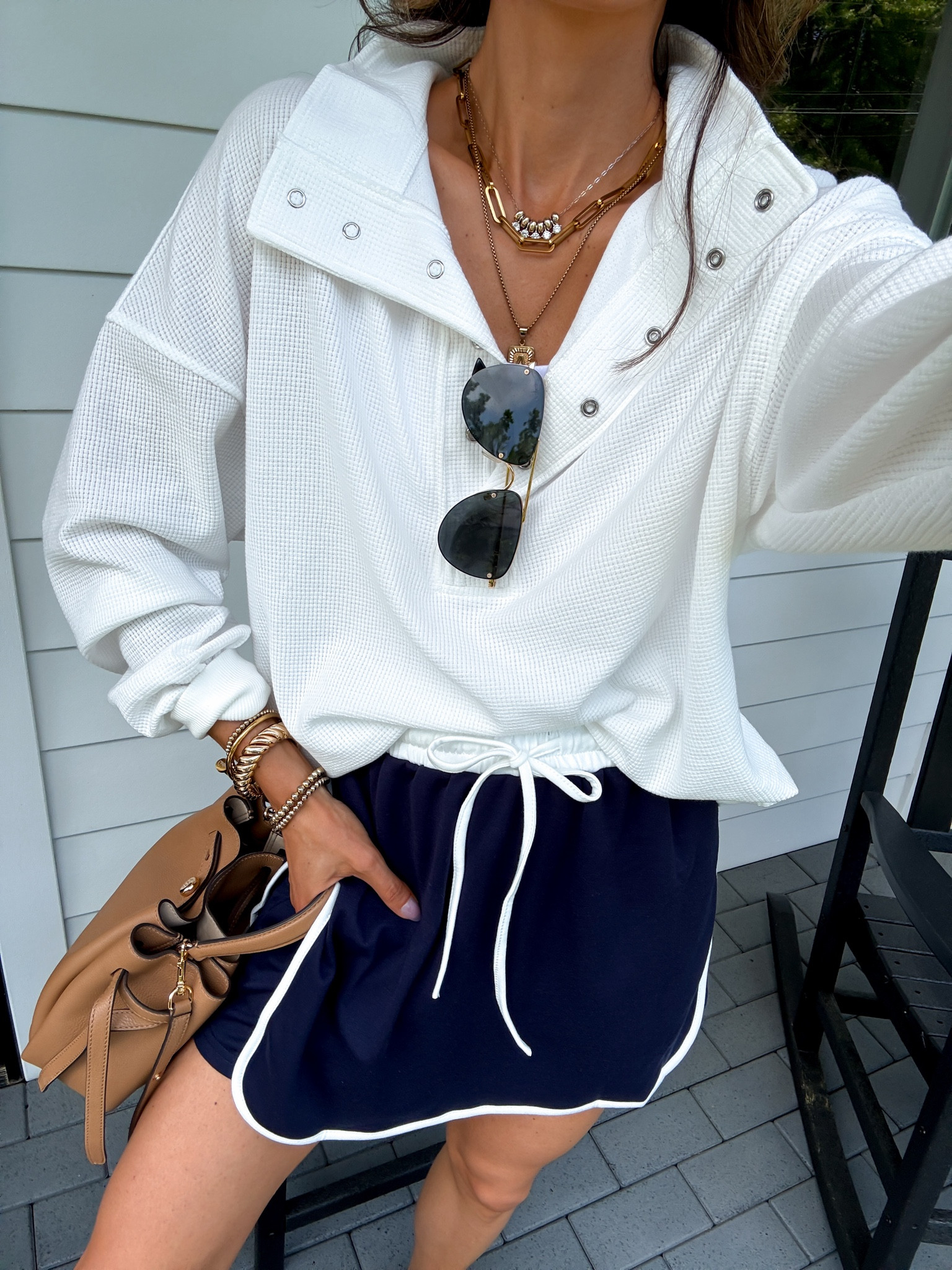 I mixed and match this skort set with a lightweight pullover. Wearing a size small in both. Fits to size.

#LTKdayinmylife #LTKootd #LTKgrwm