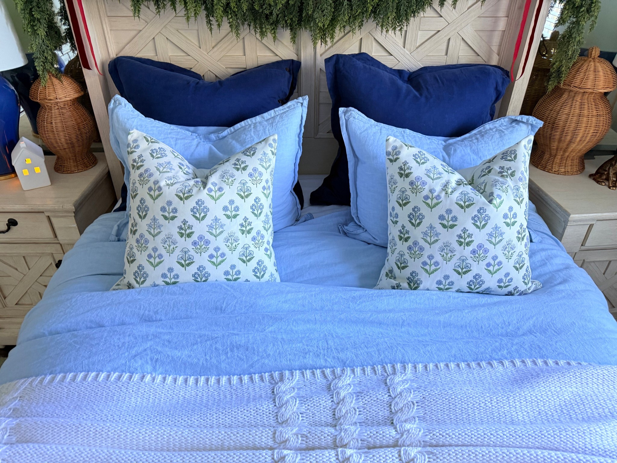 DWR Bluebell Pillow
Cover set. Floral pillow cover. Feather down insert. Traditional home decor ideas 

#ltk

#LTKSeasonal #LTKHoliday #LTKHome