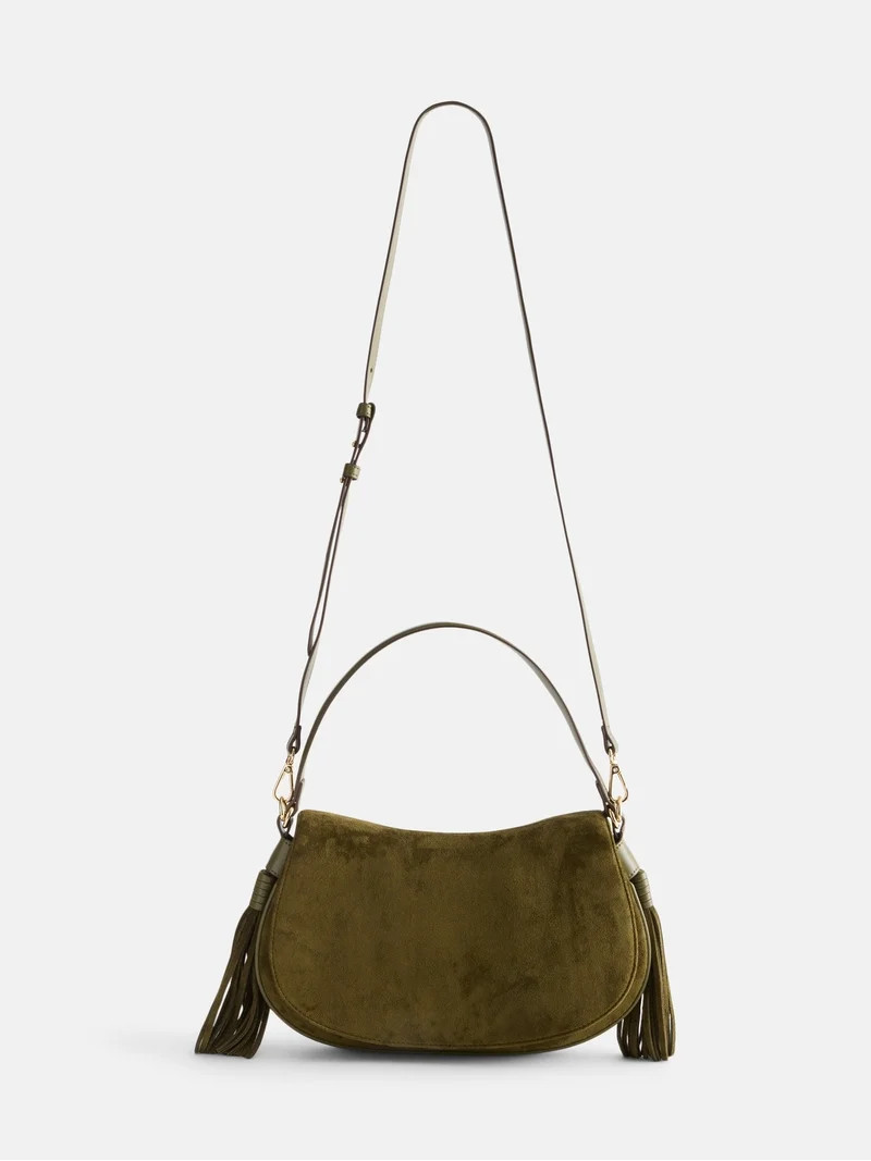 Scenario Women's Saddle Bag, Olive | Walmart (US)