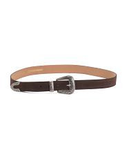 Made In Italy Suede Western Belt | TJ Maxx