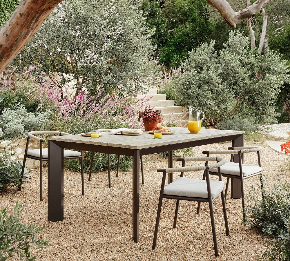 Dover 79" FSC® Teak Dining Table | Pottery Barn (US)