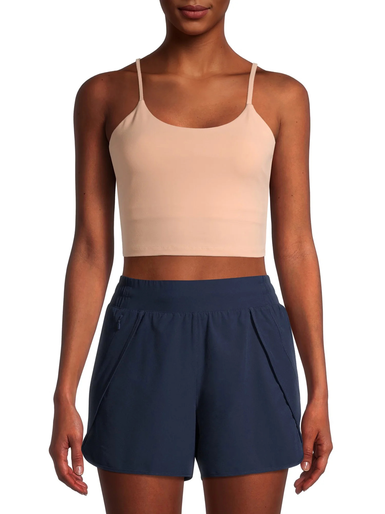 Avia Low Impact Sports Crop with Shelf Bra and Removable Pads | Walmart (US)