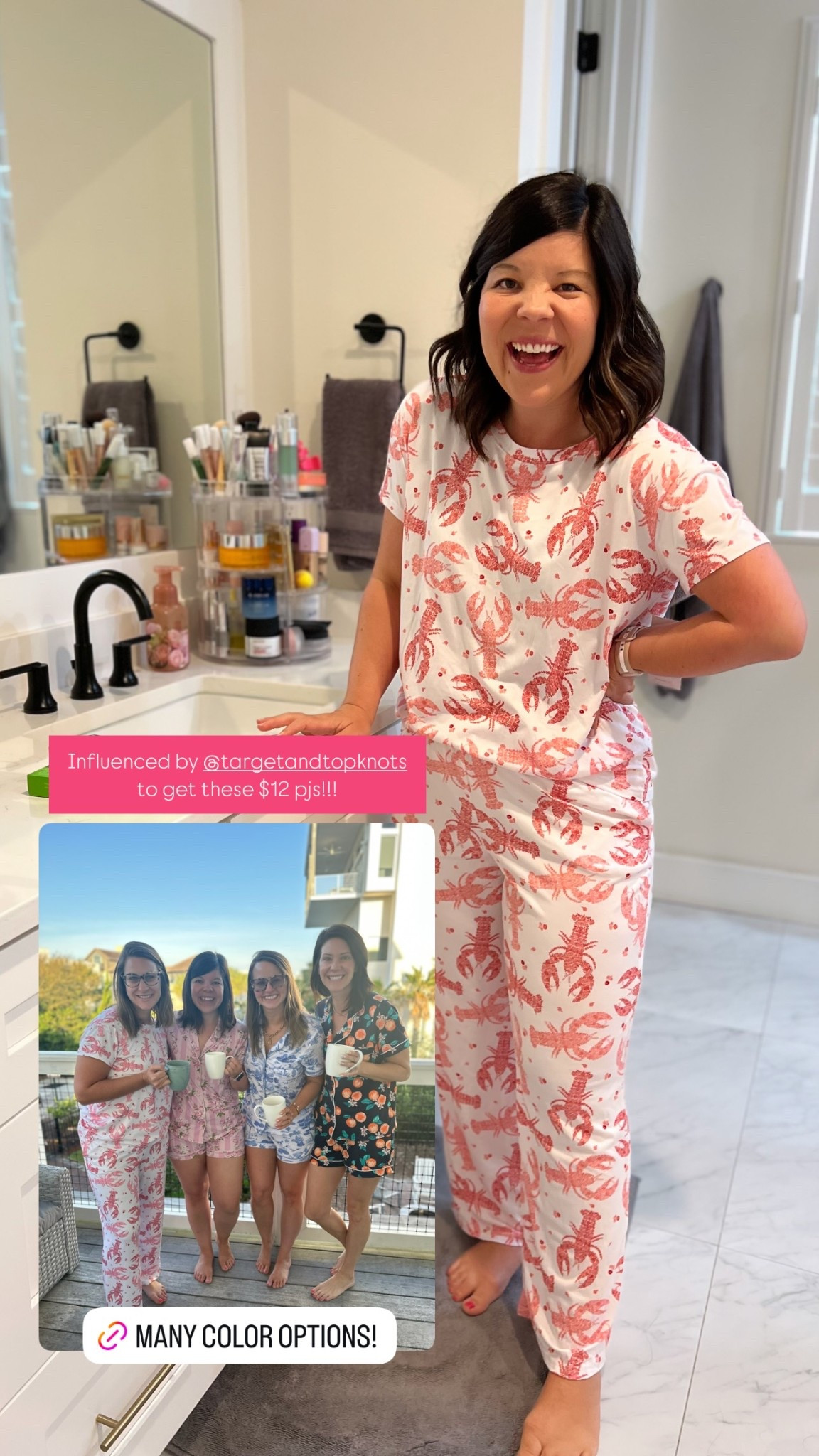 Influenced by @targetandtopknots to get these $12 pjs!!!