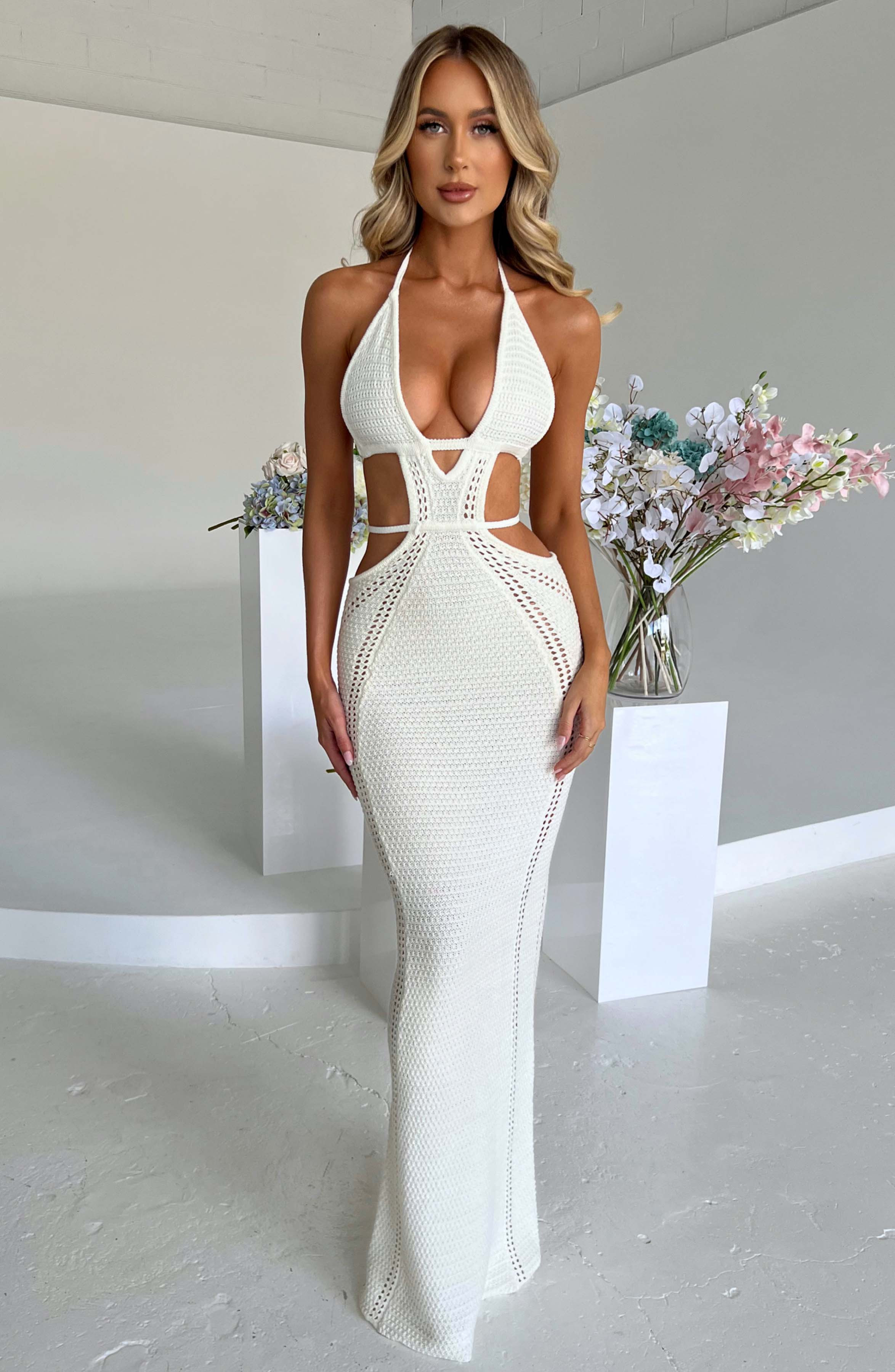 Arabella Maxi Dress - White | Babyboo (global)