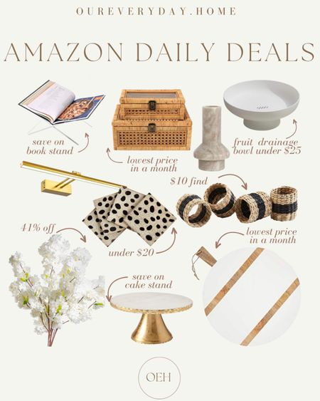 Today’s Amazon daily deals 

Amazon home decor, amazon style, amazon deal, amazon find, amazon sale, amazon favorite 

home office
oureveryday.home
tv console table
tv stand
dining table 
sectional sofa
light fixtures
living room decor
dining room
amazon home finds
wall art
Home decor 


#LTKsalealert #LTKunder50 #LTKhome