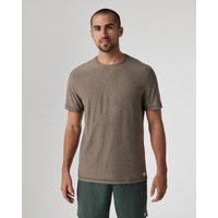 Vuori Strato Tech T-Shirt | Greige Heather | Small | Vuori Clothing (US & Canada)