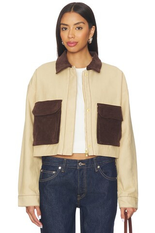 Hudson Jeans Chore Jacket in Blank Canvas from Revolve.com | Revolve Clothing (Global)