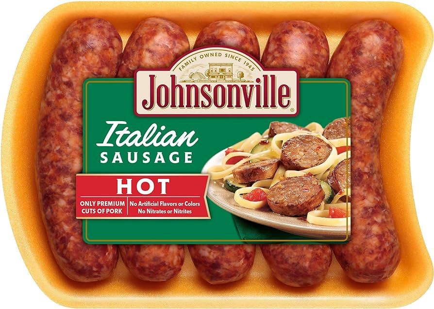 Advance Pierre Hot Italian Sausage Link, 19 Ounce - 12 per case. | Amazon (US)