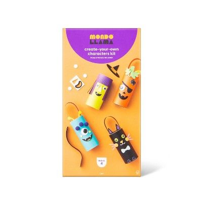 Halloween Character Paper Tube Craft Kit - Mondo Llama™ | Target
