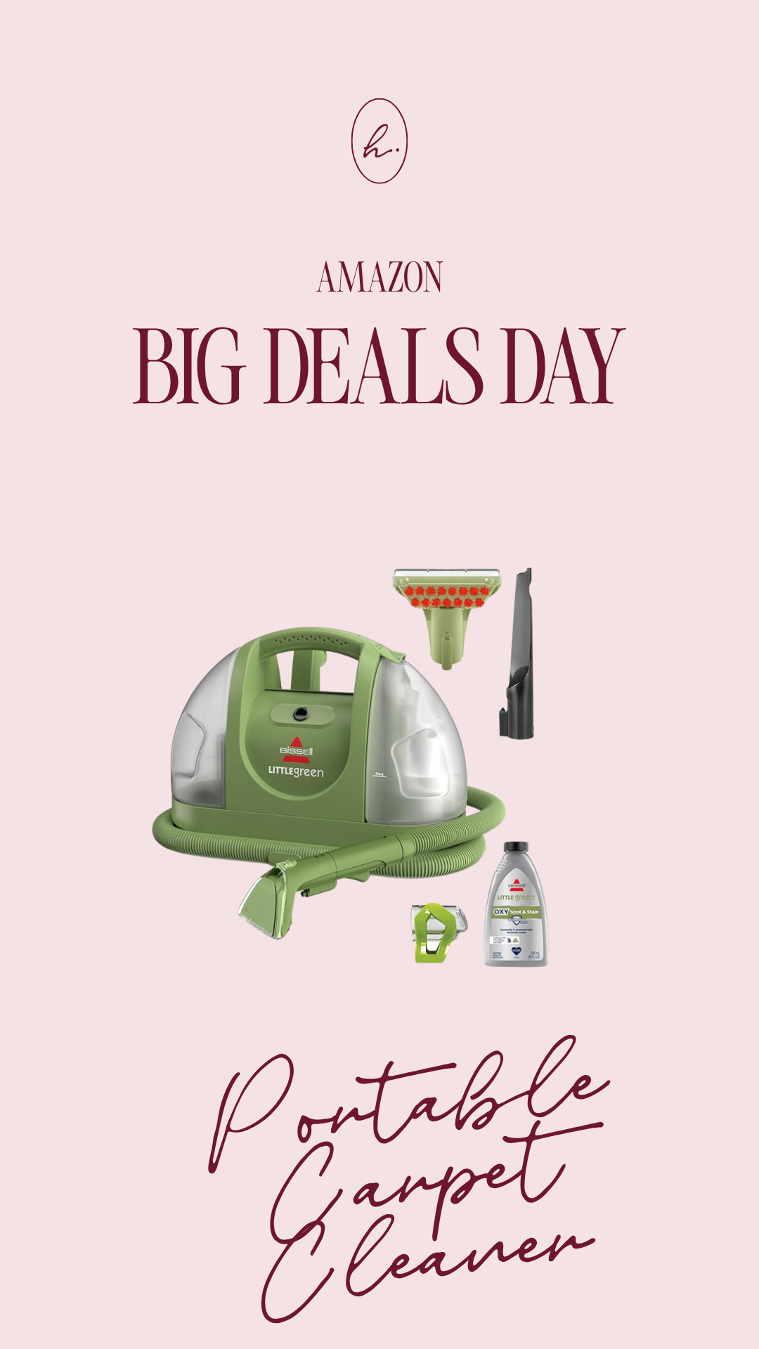 Early prime day deals! This portable carpet cleaner is such a lifesaver in our home! 

 #LTKmomlife #LTKHome #LTKSaleAlert