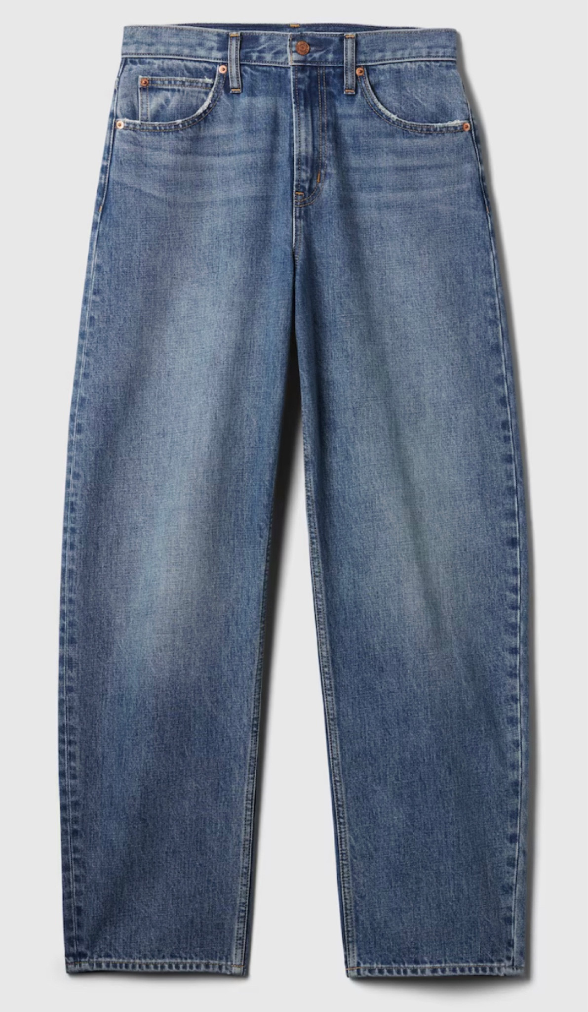 Denim finds for the fall 🍂 High waisted barrel jeans in a gorgeous medium wash, perfect way to elevate your look and add your personal style to your outfit 

#LTKmidsize #LTKstyletip