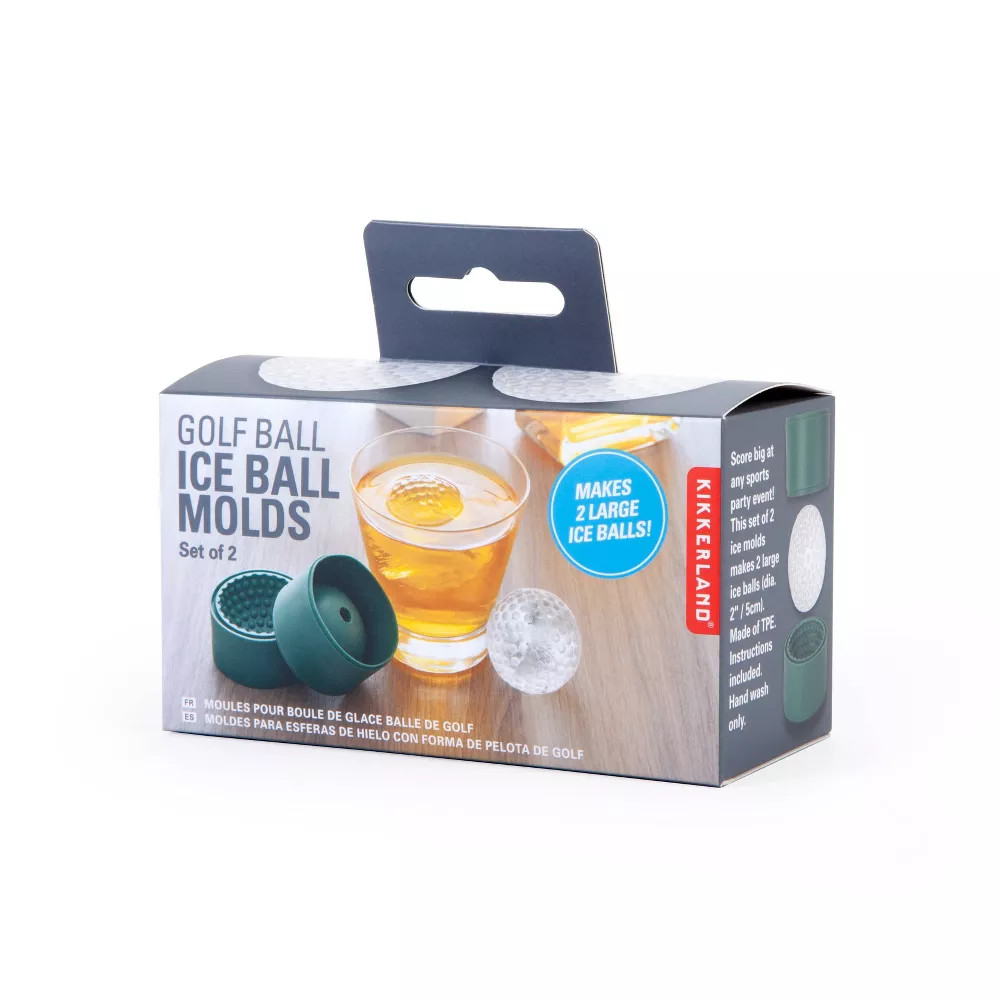 Set of 2 Golf Ball Ice Molds | Target