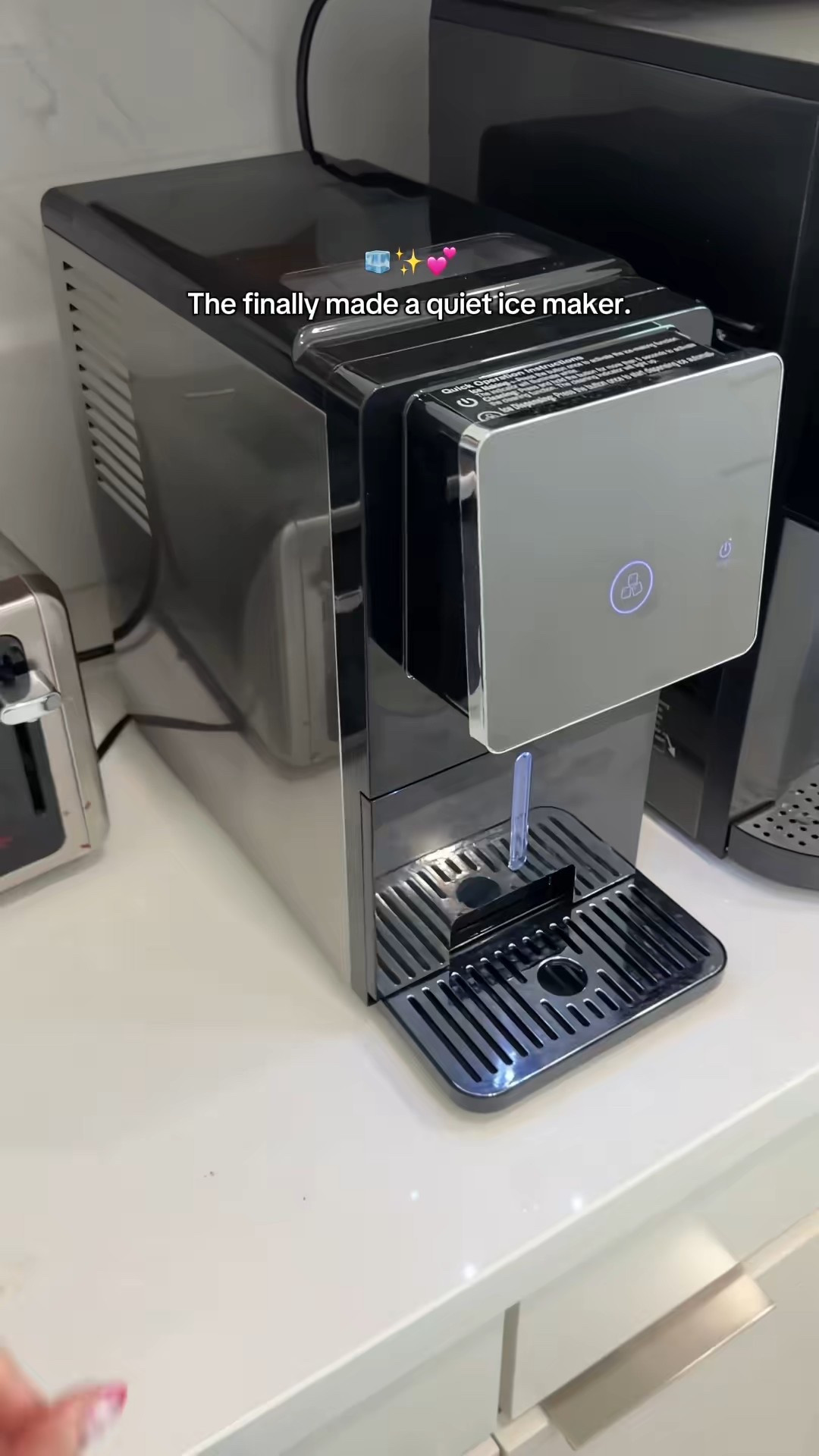 This icemaker is so nice and quiet! ON SALE!! 

#LTKHome #LTKU #LTKSaleAlert