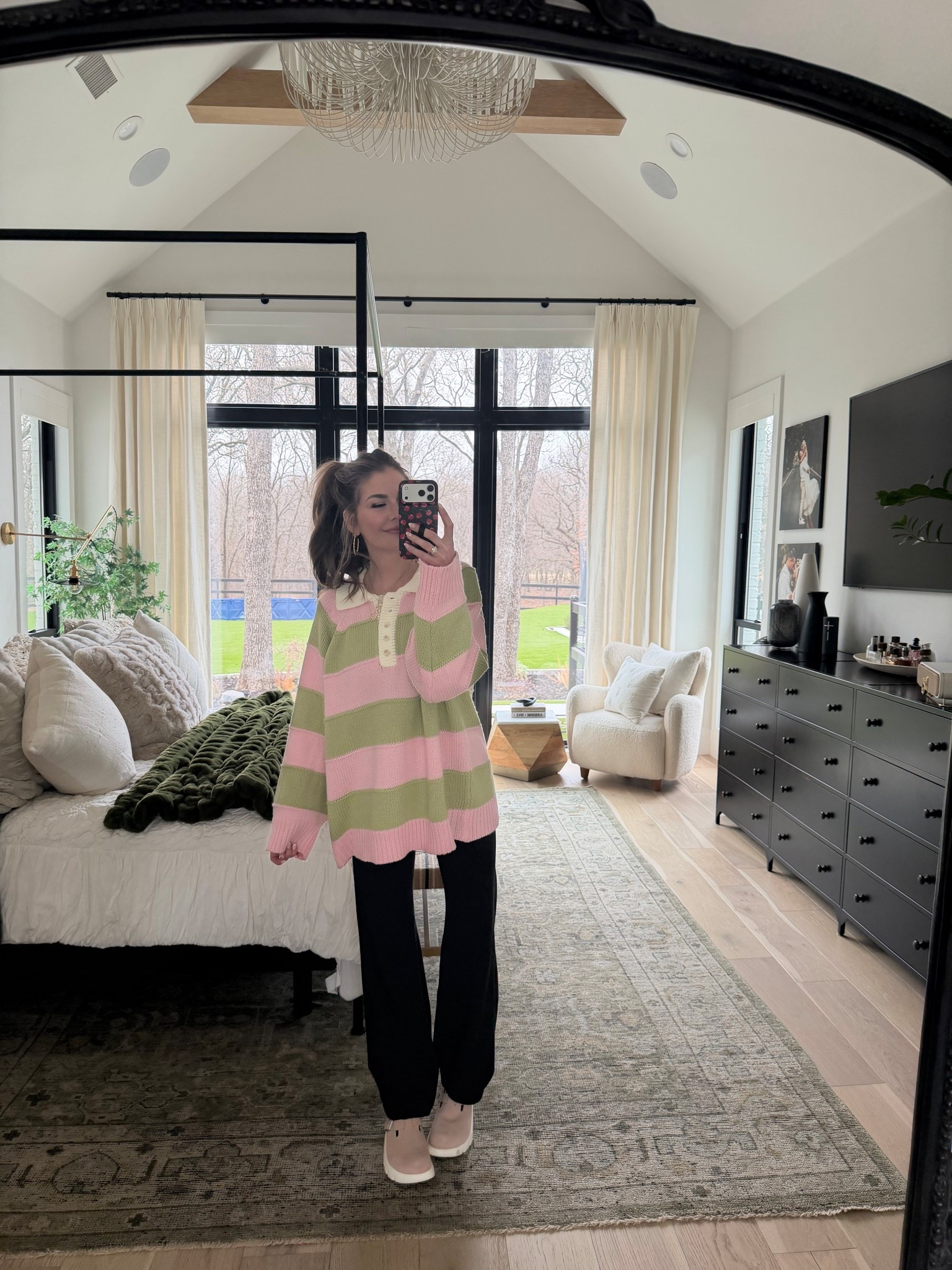 feeling preppy 🩷 wearing a size small in my sweater and size small in the leggings. size up .5-1 full size on the shoes!

#LTKValentine #LTKmomlife #LTKootd