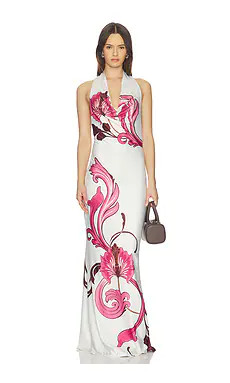 Especia Moonflower Midi Dress in Ivory from Revolve.com | Revolve Clothing (Global)