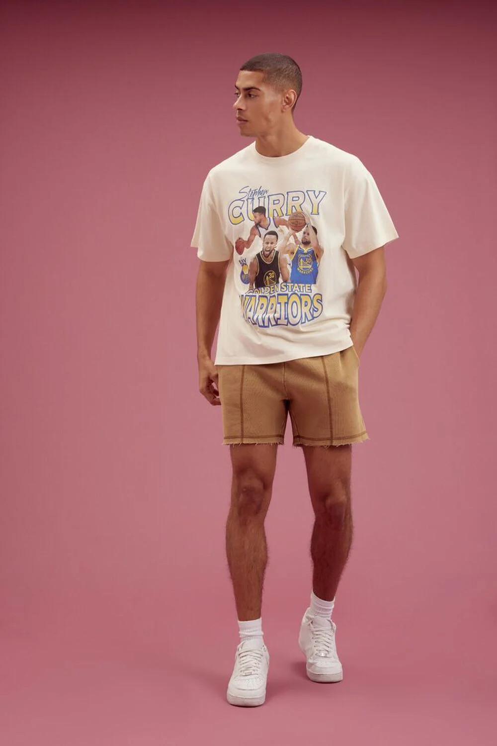 Frayed Drawstring Shorts | Forever 21 (US)