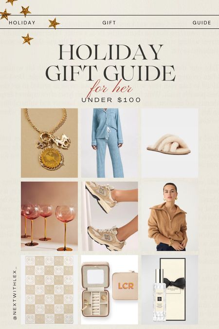 holiday gift guide for her under $100 

#LTKGiftGuide #LTKHolidaySale #LTKfindsunder100