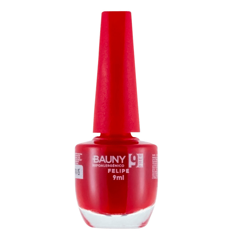 Esmalte Bauny Cosméticos Cremoso Felipe 9free 9ml | Beleza Na Web (BR)