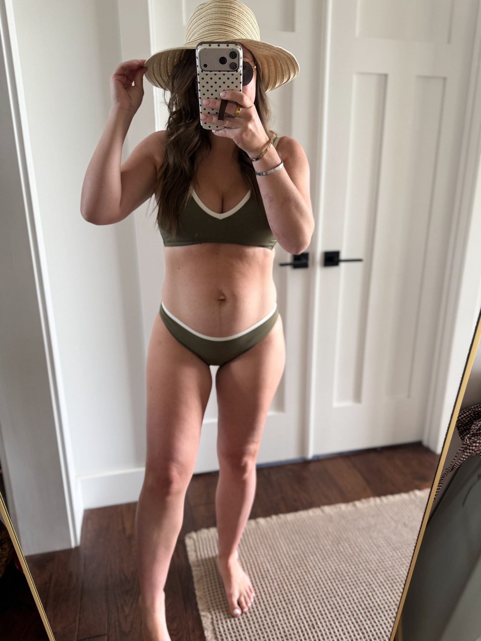 New @Target bikini and hat! 

#LTKSeasonal #LTKootd #LTKSwim