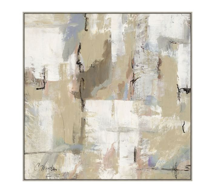 Neutral Sights Framed Canvas | Pottery Barn (US)