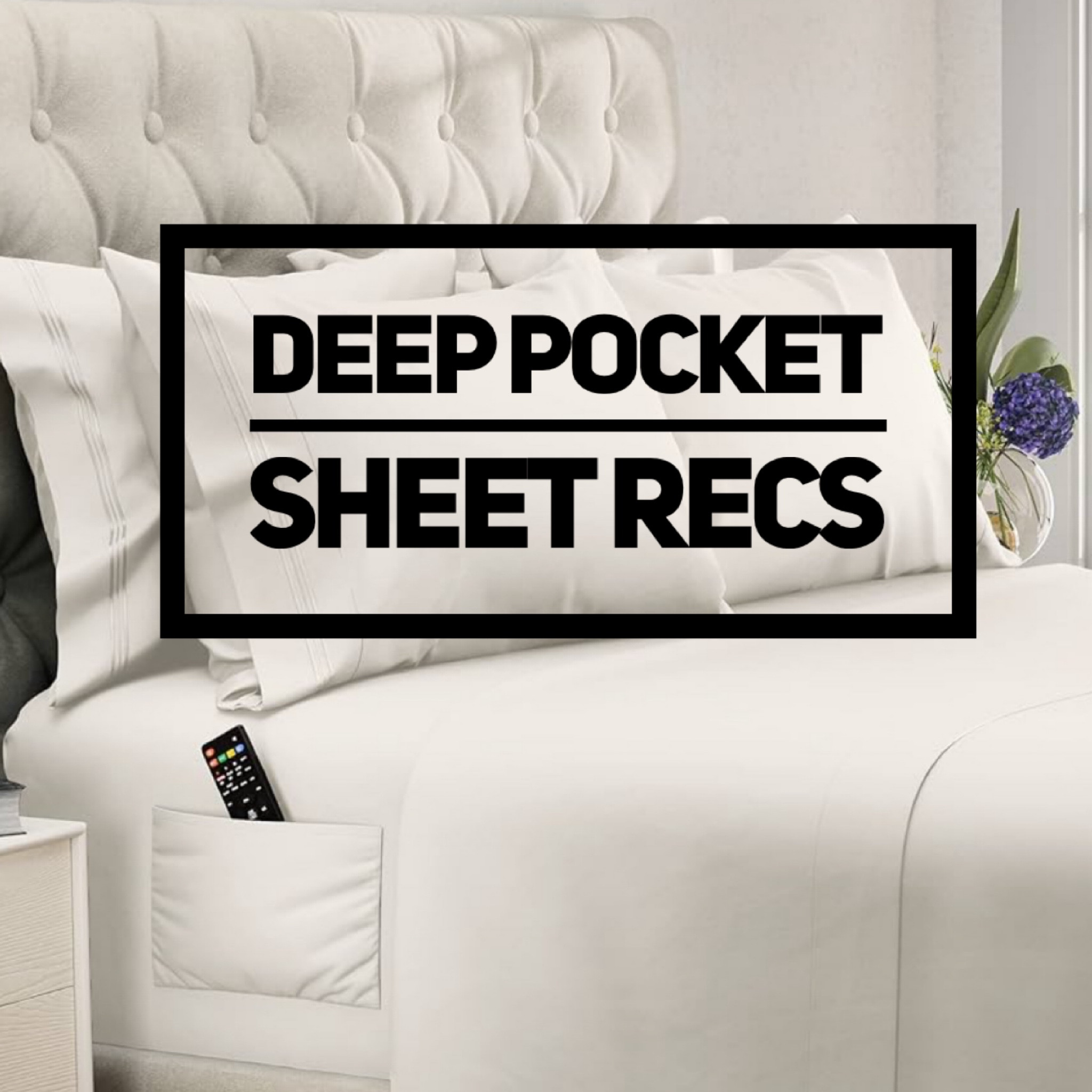 I asked my followers to send their best recs for deep pocket sheets that don’t pop off and actually stay in place. I got sooo many great suggestions I decided to compile a list to share with you. Hope it’s helpful ❤️

#LTKHome #LTKFamily #LTKFindsUnder50
