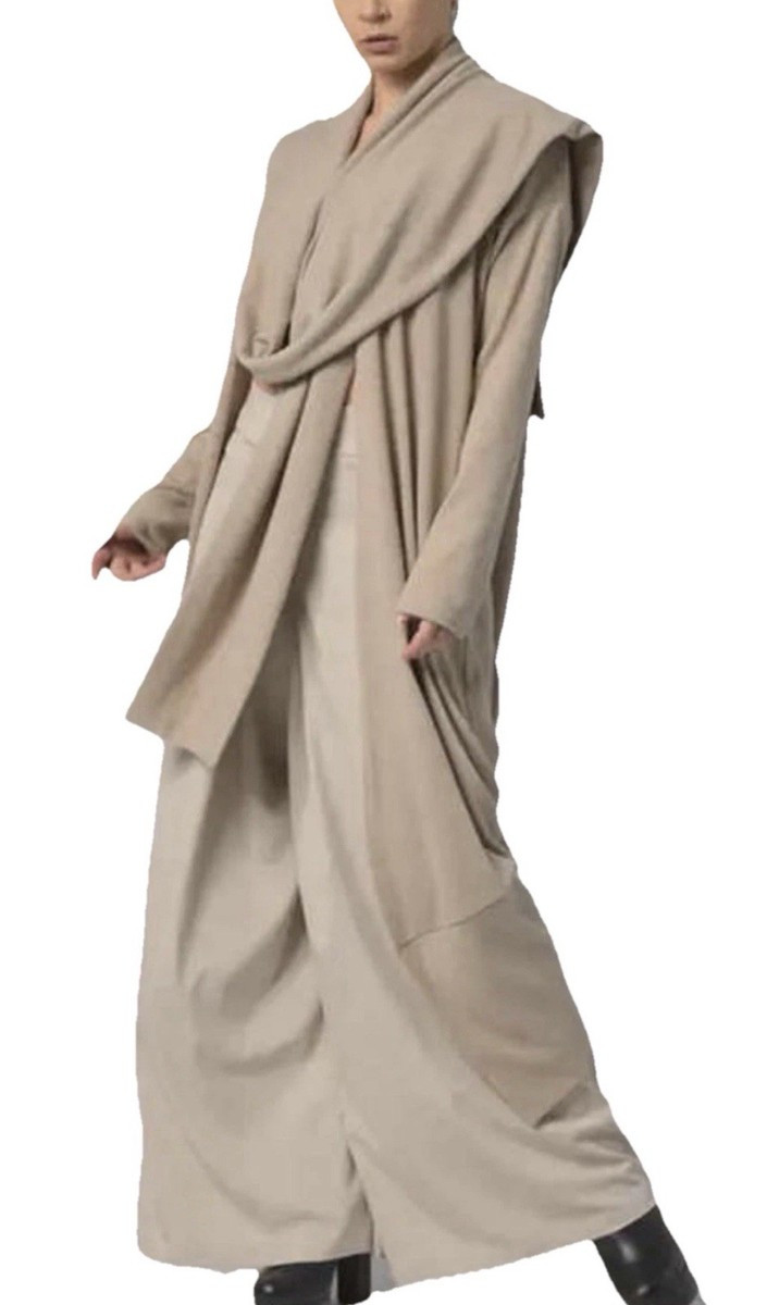 METAMORPHOZA Asymmetrical Knit Drape Front Versatile Long-sleeve Tunic M - NWOT | eBay US