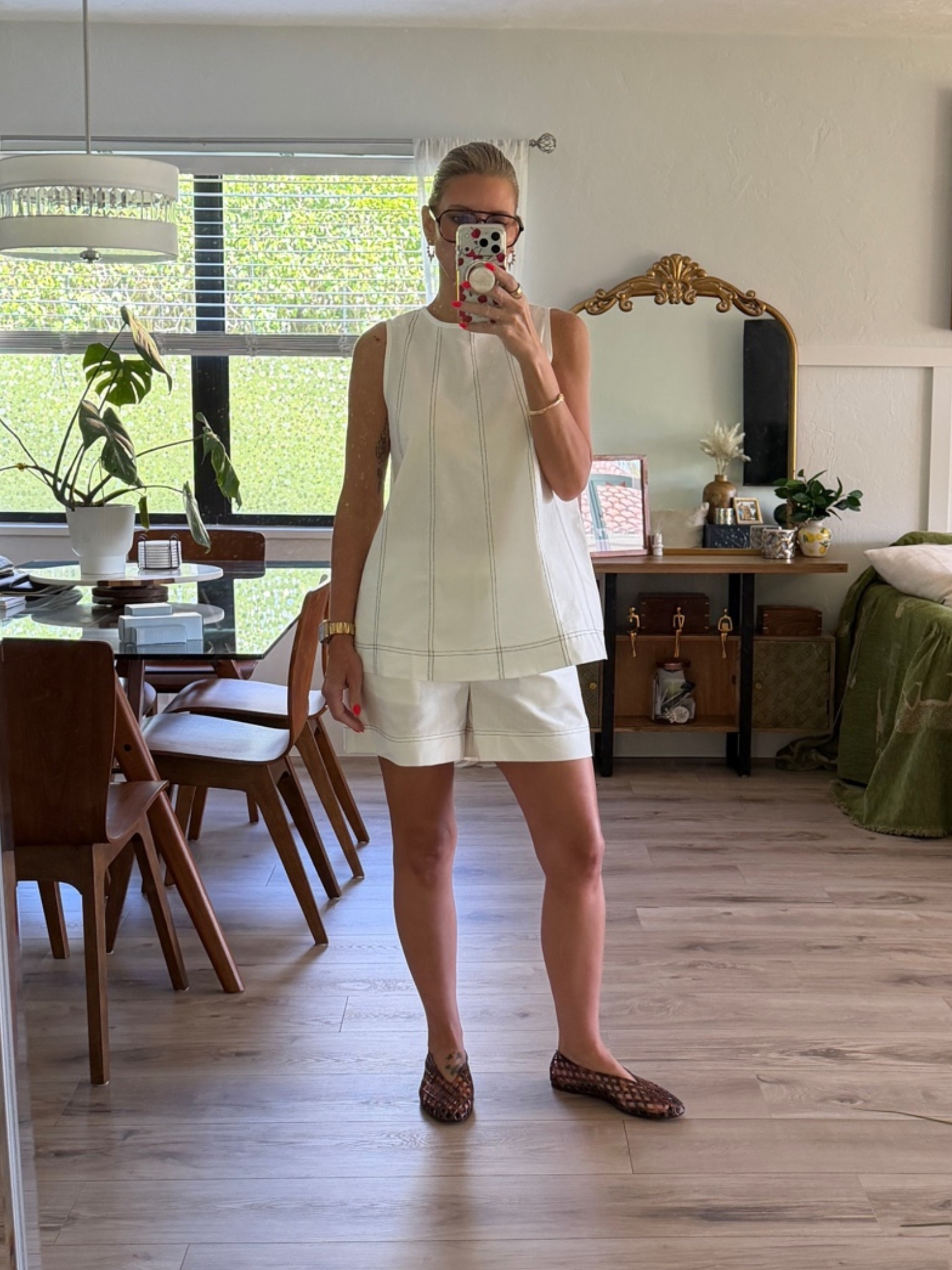 This two piece set is from SHEIN!! I love how simple it is yet so classic and modern too. I’m wearing a small. 

My tortoise jellies are from Amazon and they’re ridiculously comfortable and fit tts.

#LTKootd #LTKgrwm #LTKOver40