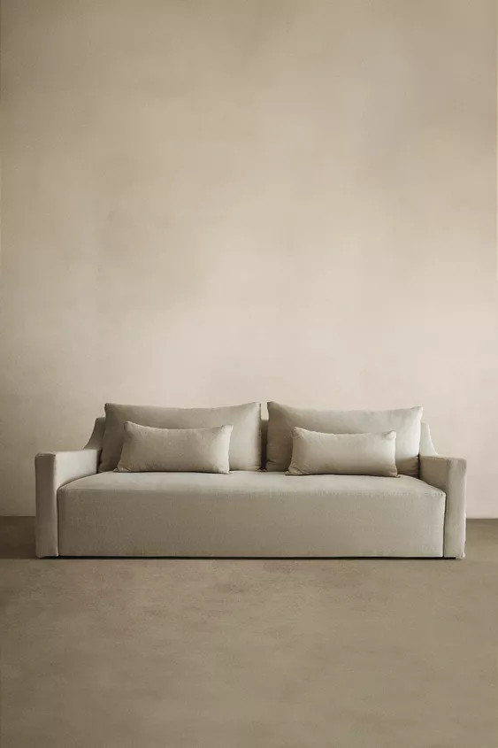 WASHED LINEN COUCH | Zara US