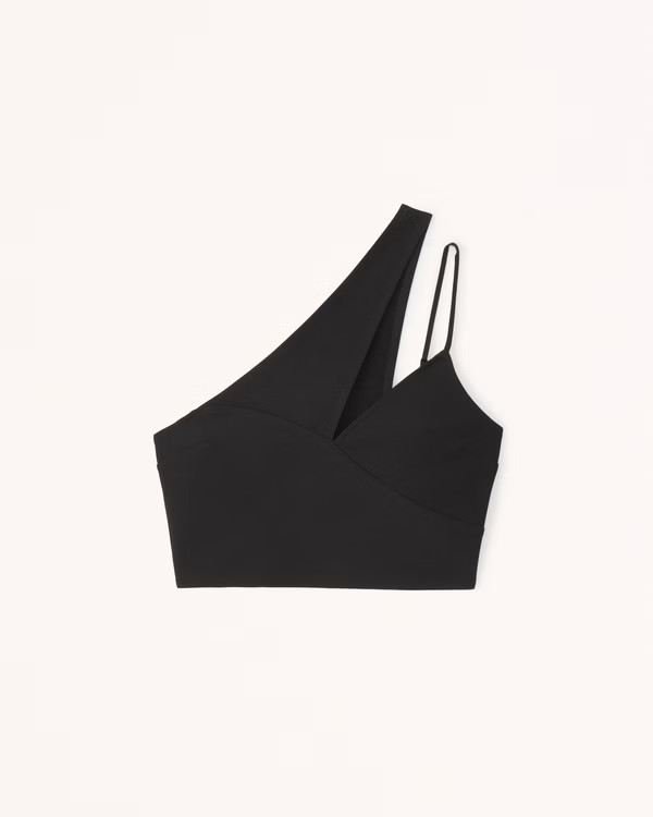 Asymmetrical One-Shoulder Set Top | Abercrombie & Fitch (US)