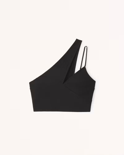 Asymmetrical One-Shoulder Set Top | Abercrombie & Fitch (US)