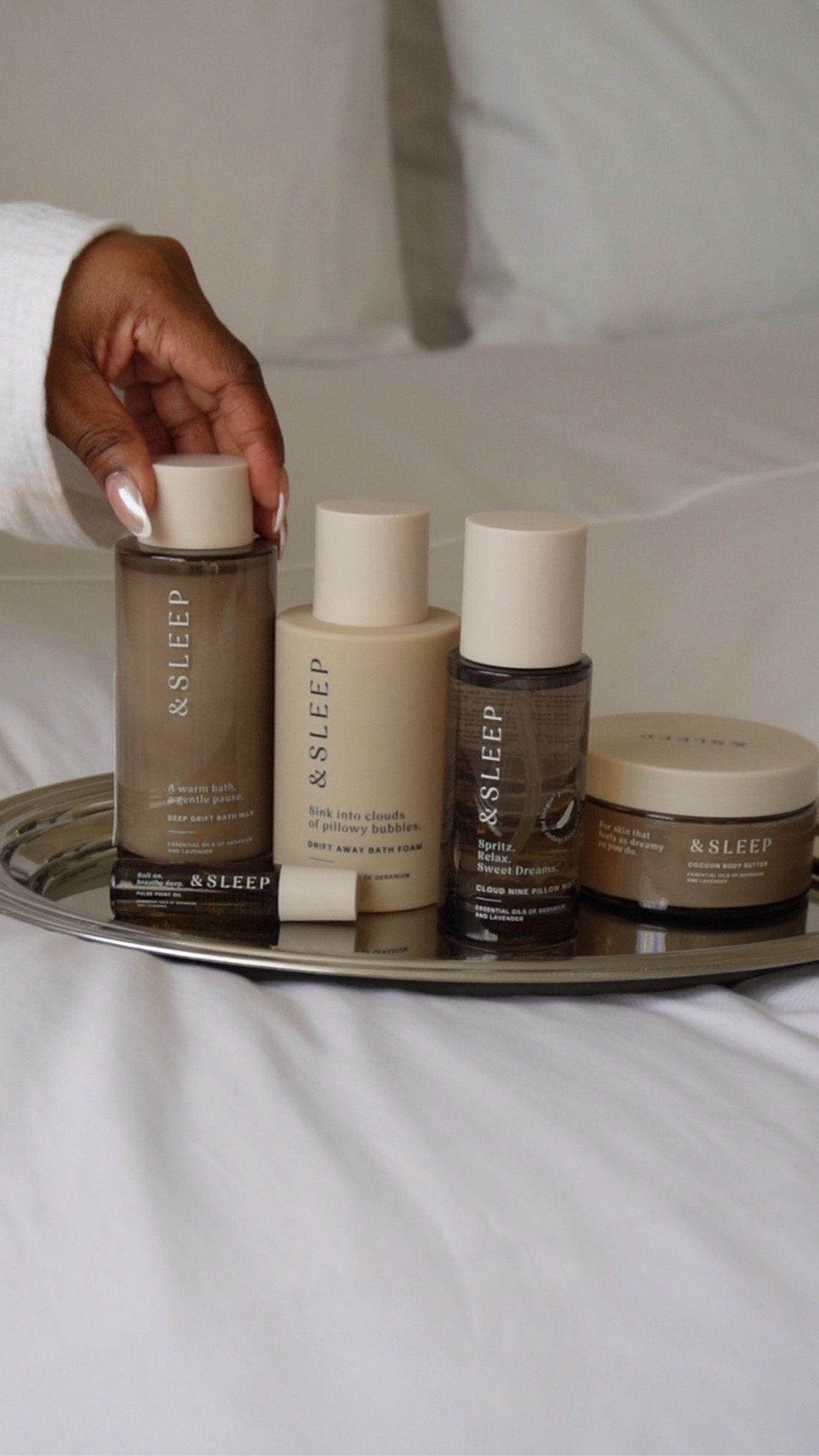 New Year, New Bedtime Habits 🌙✨ad

As busy women, we juggle so much, and this New Year I’ve been really intentional about how I unwind in the evenings. No rushing… no doom-scrolling… just small, easy self-care moments that support better sleep. 

The new &Sleep range from @marksandspencer is all about helping you create ‘calm’. The Cloud Nine Pillow Mist is my sensorial go-to cue that it’s time to switch off.. I don’t last long!

✨ My Bedtime Routine includes (from £10):
- &Sleep Bath Milk:
The luxurious formula contains Epsom salts to help the body relax.
- &Sleep Bath Foam:
Indulgent, calming, with an additional touch of rose.
- &Sleep Cocoon Body Butter:
Shea butter, cocoa butter & coconut oil warms & nourishes the skin.
- &Sleep Pulse Point Oil:
A gentle & travel-friendly product that signals you to pause, breathe intentionally & feel calm
- &Sleep Cloud Nine Pillow Mist:
The final step that is lightweight, luxurious & helps my mind switch off

Good sleep really changes everything!… What are your wellness resolutions for the New Year?

#MyMarks #AndSleep #WellnessRituals #SelfCareMoments #NewYearWellness

#LTKbeauty #LTKuk #LTKeurope