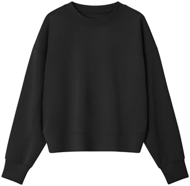 G4Free Smoofit Modal Soft Women's Sweatshirts Long Sleeve Crewneck Pullover Loose Fit Casual Tops | Amazon (US)