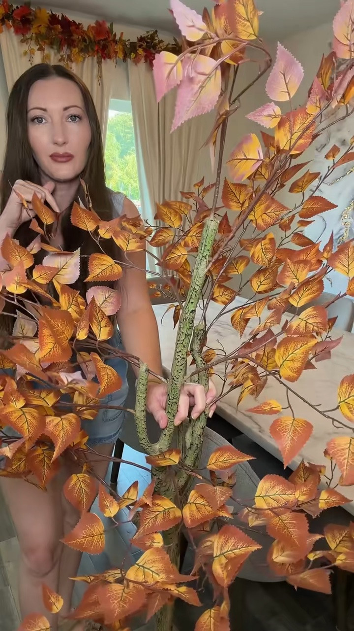 If you need a decorative fall tree this one looks so realistic #fallhome #falltree #falldecor

#LTKSeasonal #LTKHome