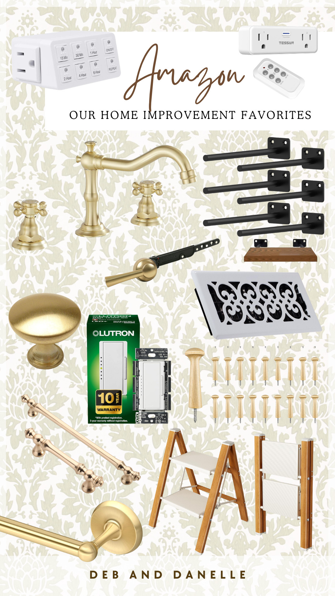 Here are some of our favorite home improvement items from Amazon. These add style and functionality in our home. 

 #LTKHome