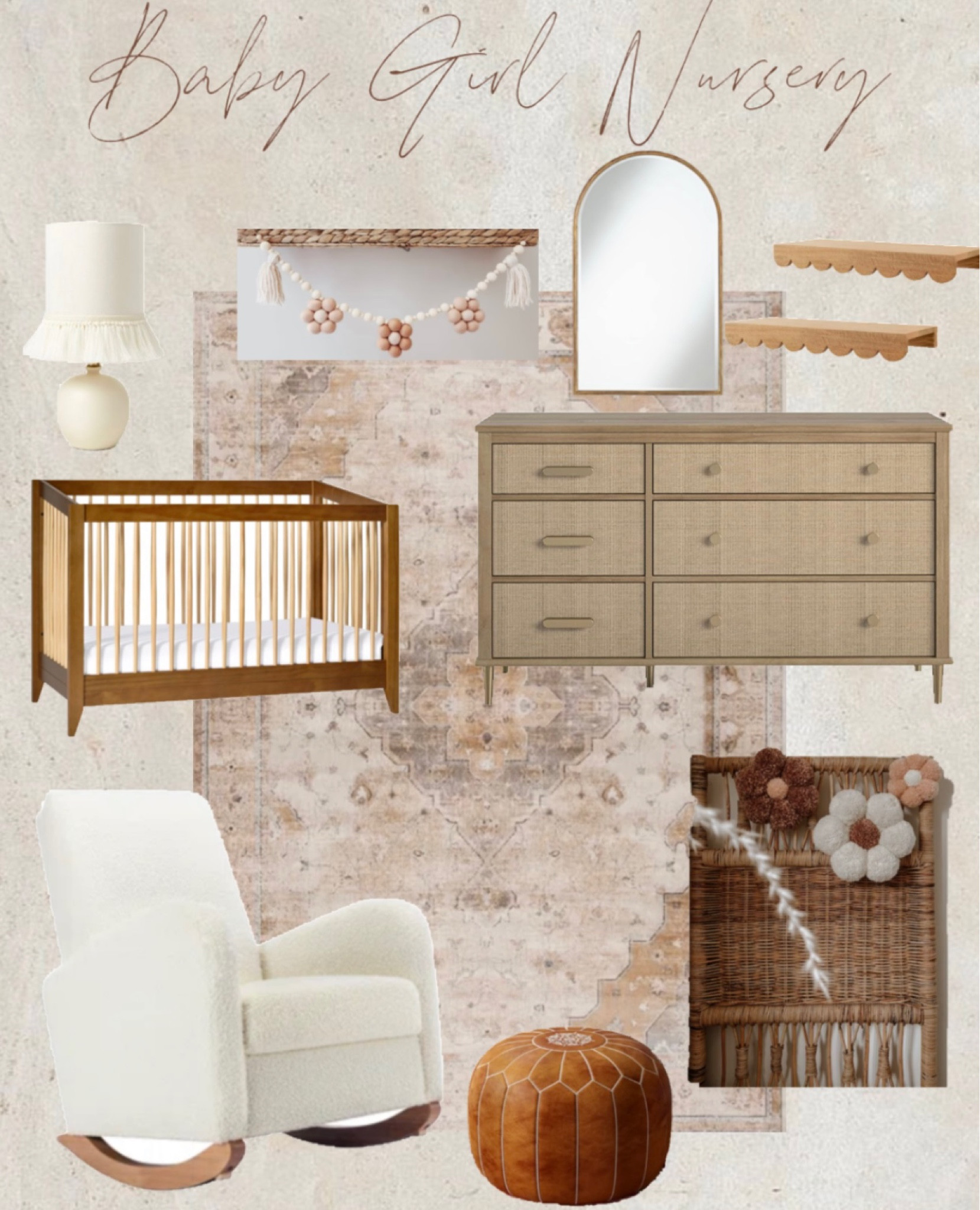 Baby Girl Nursery 🌼 
.
.
.
.
#projectnursery #baby #nursery #babygirlsroom #babygirlnursery #crib #neutralnursery #daisies #rockingchair #neutralrockingchair #nurseryinspo #babyroom #babyroomdecor #babyregistry 

#LTKbump #LTKbaby #LTKhome
