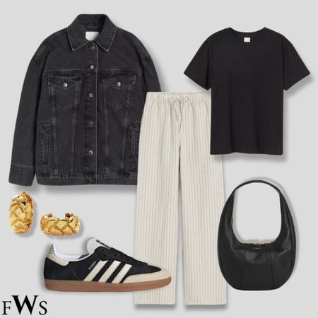 Casual spring outfit 🖤


H&M Adidas Sam casual style casual look street style streetwear every day off easy outfit, simple outfit, minimal outfit, elegant style, Ashi Springdale spring outfit, airport outfit, travel outfit curve, mid size spring style spring outfit, linen pants, linen trousers, T-shirt, jean jacket, spring jacket

#LTKU #LTKSeasonal #LTKmidsize