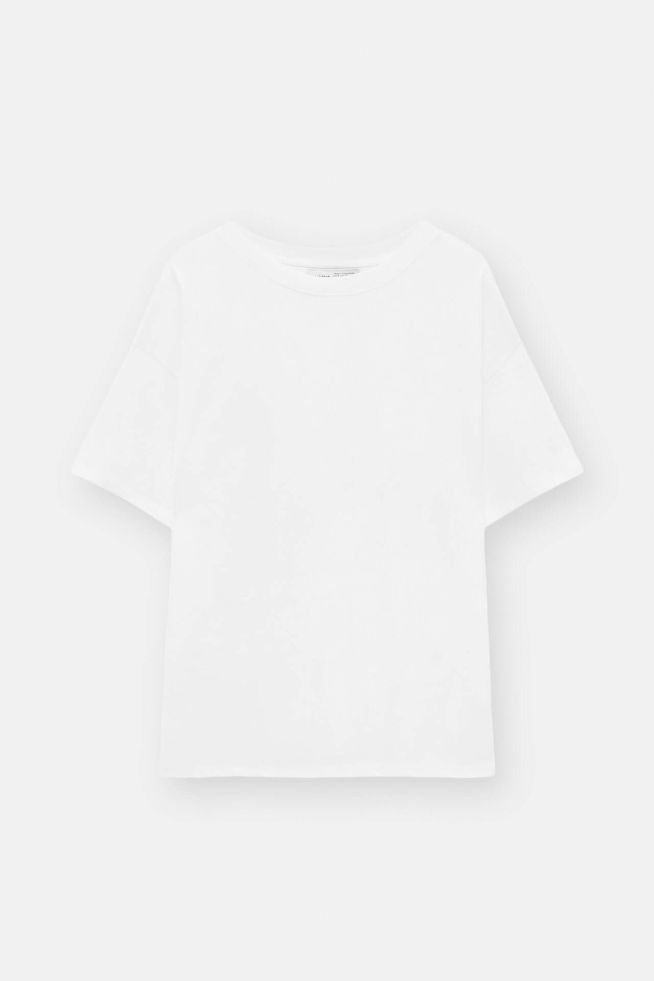 Oversized short sleeve T-shirt | PULL and BEAR UK