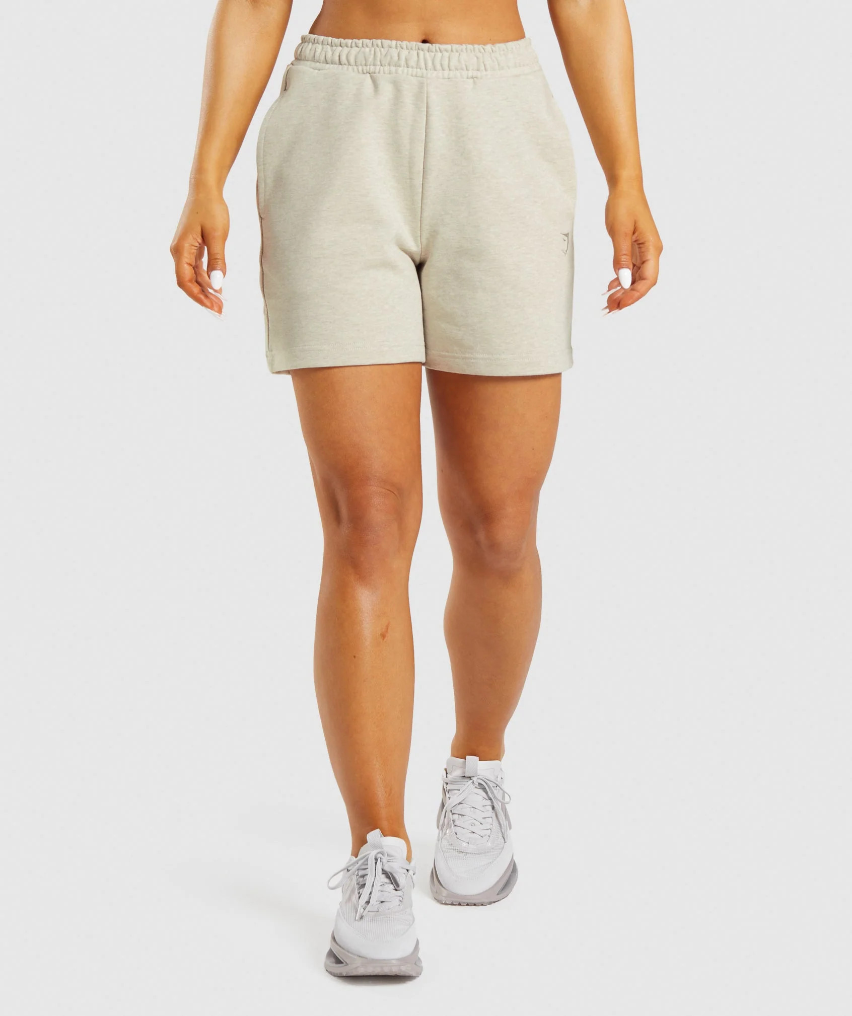 Gymshark Rest Day Sweats Shorts - Sand Marl | Gymshark US