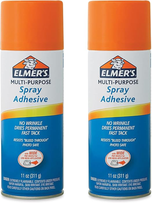 2 Pack Glue 11OZ Spray ELMERS Glue | Amazon (US)