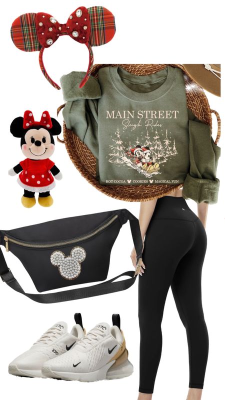 Christmas themed park outfit 😍🎄the ears can be found in the parks or at shopdisney!

#disneyoutfitinspiration #disneyootd #disneyoutfit

#LTKfindsunder100 #LTKfindsunder50 #LTKstyletip