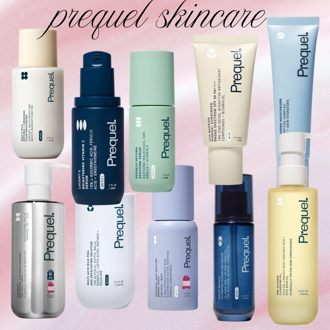 Dermatologist created! Over the counter skincare at target #prequel #target #skincare #vitaminc #moisturizer #peptide #skin #sunscreen 

#LTKFindsUnder50 #LTKBeauty #LTKSaleAlert