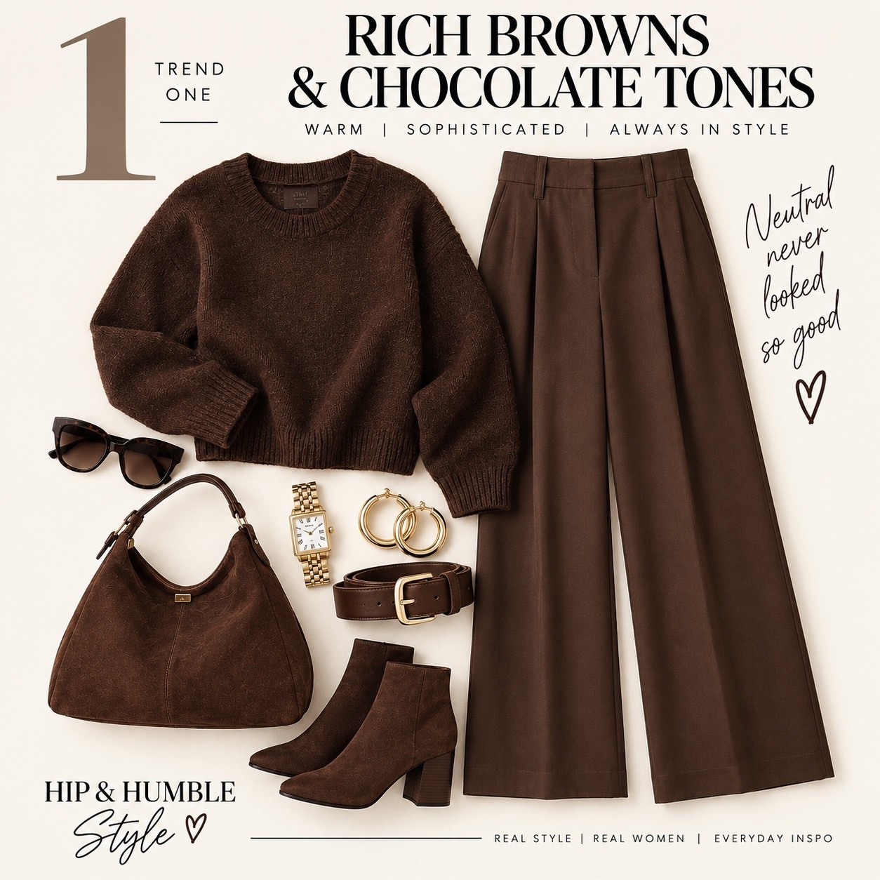 Rich browns for the win this fall, chic , classy easy, sweeter, dress pants, suede purse, suede bootie’s

#LTKootd #LTKSeasonal #LTKgrwm