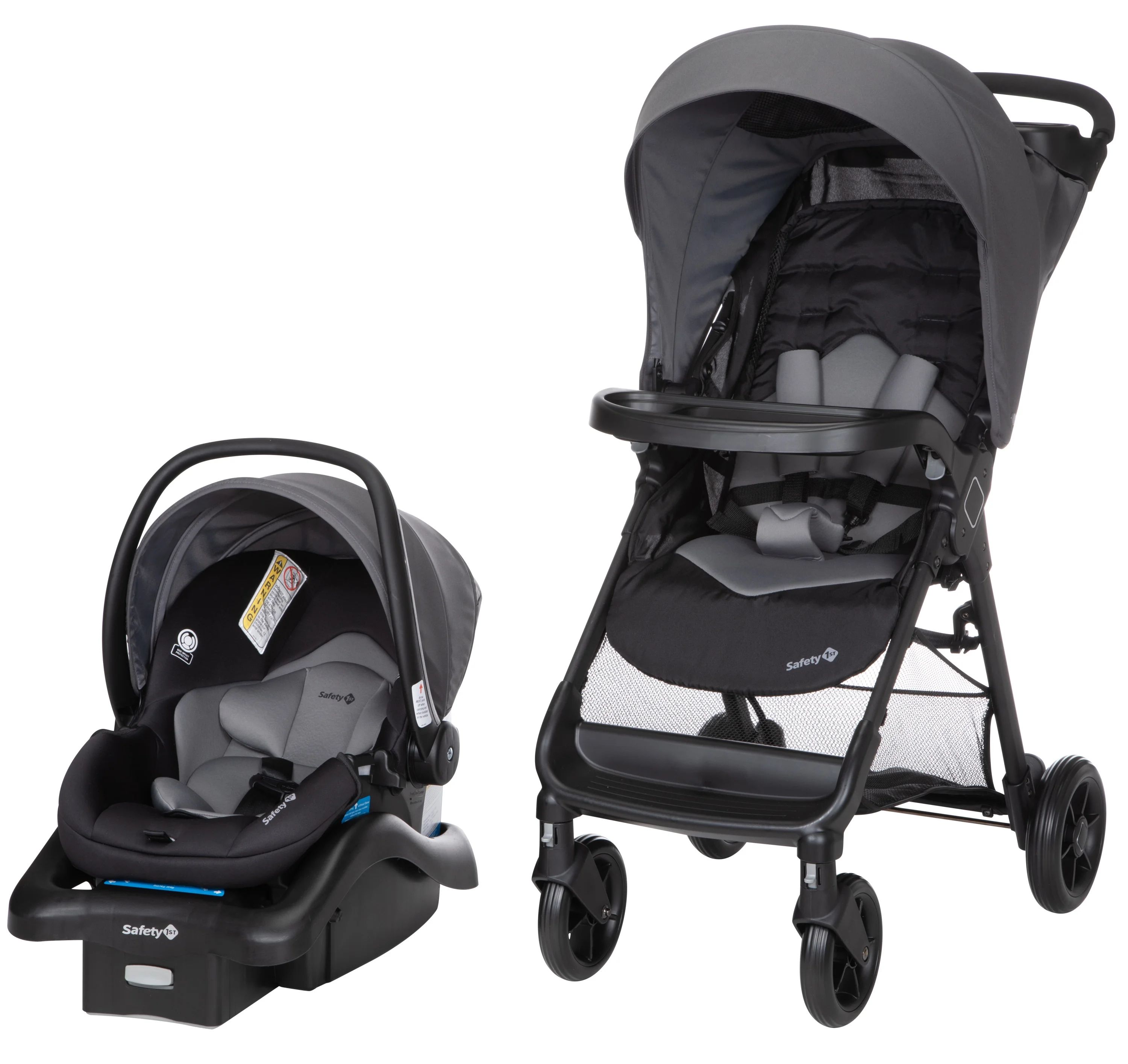 Safety 1st Smooth Ride Travel System Stroller with OnBoard 35 LT Infant Car Seat, Monument | Walmart (US)