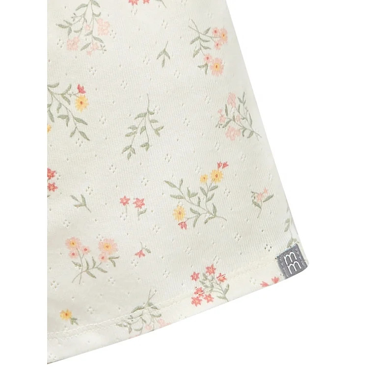 Modern Moments Toddler Girl Eyelet Ruffle Short Set, 2-Piece, Sizes 12M-5T | Walmart (US)