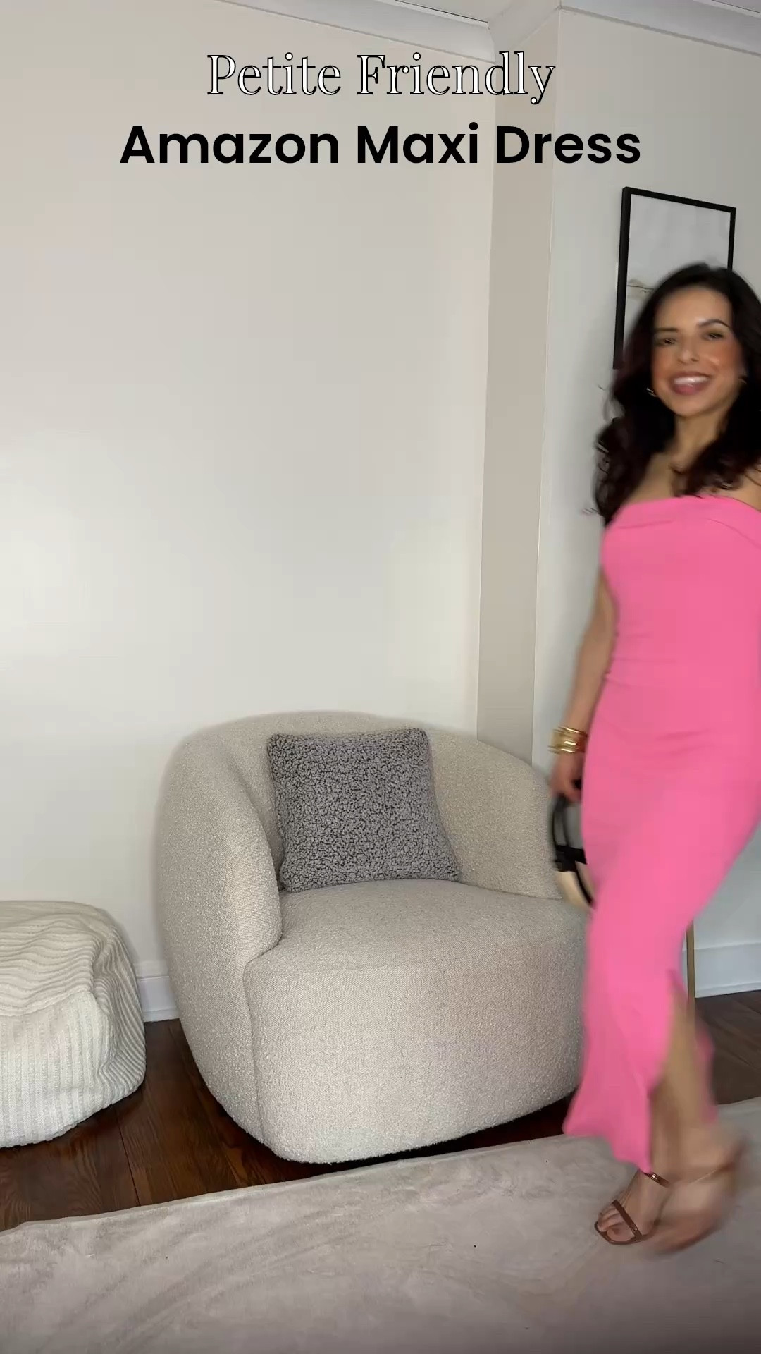 Petite friendly strapless dress for date night or a spring wedding! 

This maxi dress from Amazon is ribbed and a great lenght for petites! 

Size small and 5ft tall 
Spring outfit 2026


#LTKSeasonal #LTKWedding #LTKPetite