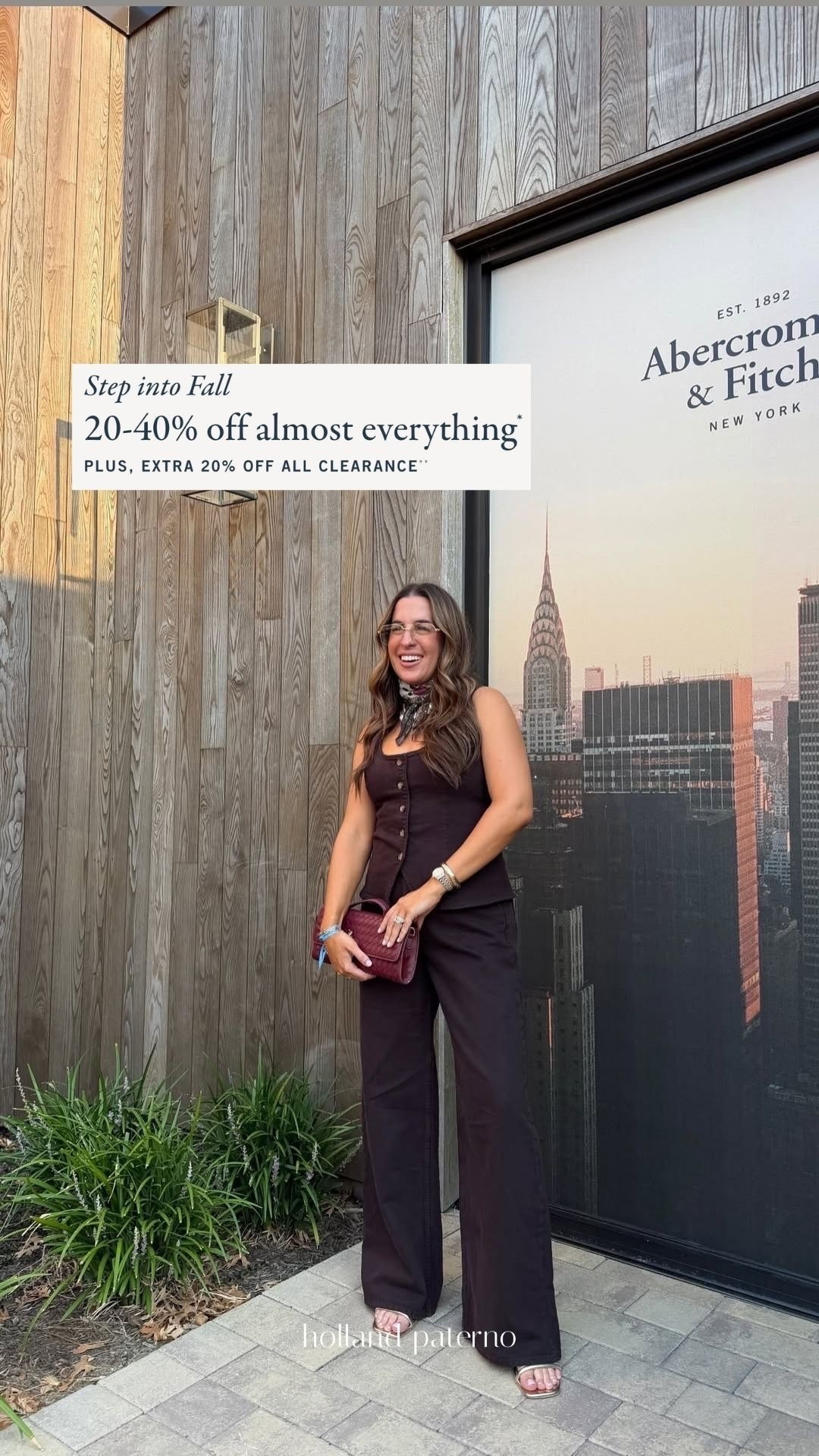 Abercrombie sale happening now! 20-50% off almost everything & extra 20% off sale items!

#LTKSaleAlert