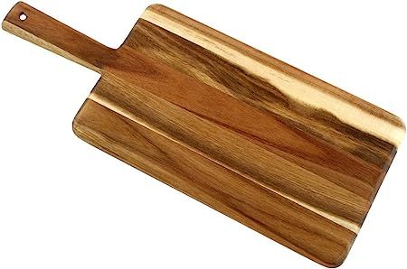 Villa Acacia Wooden Serving Board and Cheese Board, Modern Design - 17 x 7 Inch | Amazon (US)