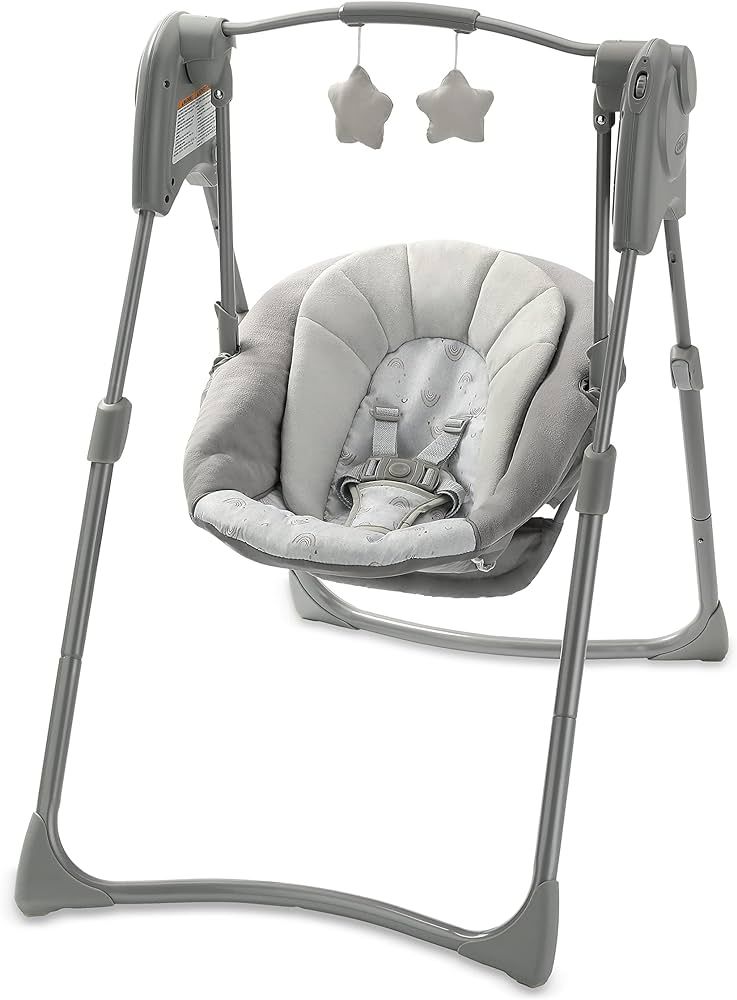Graco® Slim Spaces™ Compact Baby Swing, Reign | Amazon (US)